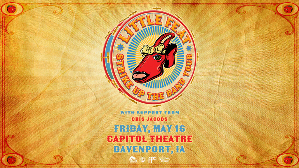 Little Feat live in Davenport, IA