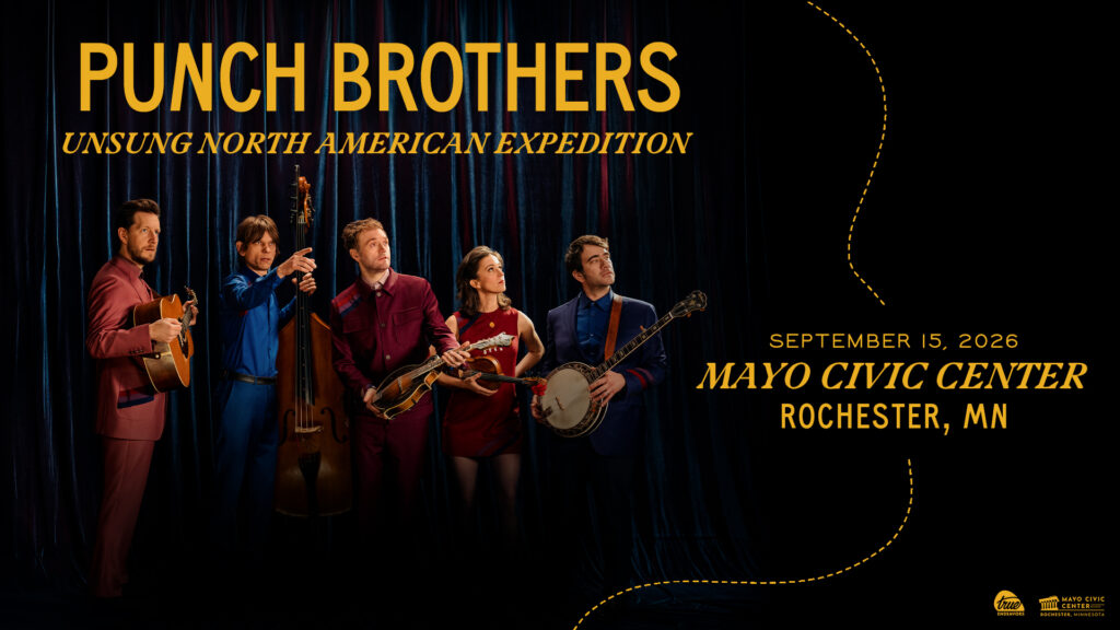 Punch Brothers Live Mayo Civic Center, Rochester, MN